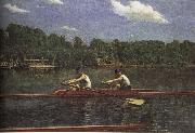 Thomas Eakins The buddie is rowing the boat Spain oil painting artist